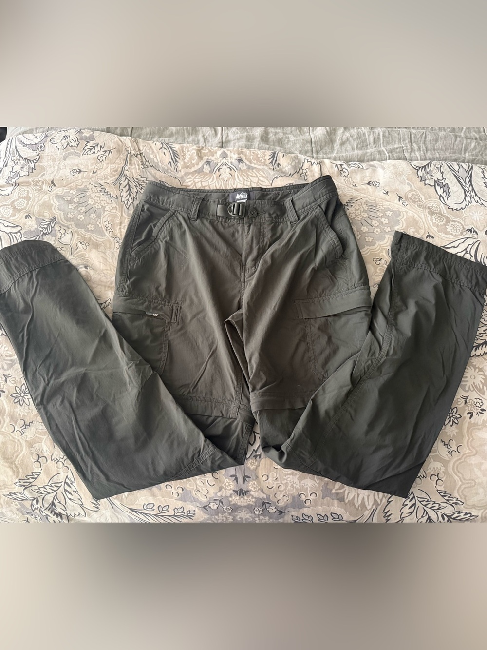 REI Women’s Hiking Cargo Pants with Zip Off Legs